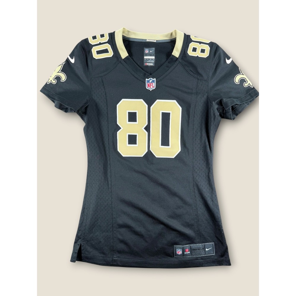 Nike NFL New Orleans Saints Jimmy Graham 80 Jersey Womens XS Black Football
